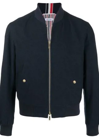 Thom Browne бомбер с полосками RWB