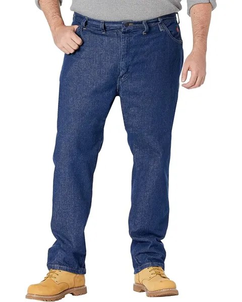 Джинсы Wrangler Big & Tall Flame Resistant Lightweight Regular Fit, цвет Dark Denim