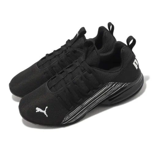 Кроссовки Puma Axelion Linear Lines Black White Men Cross Training 378042-01