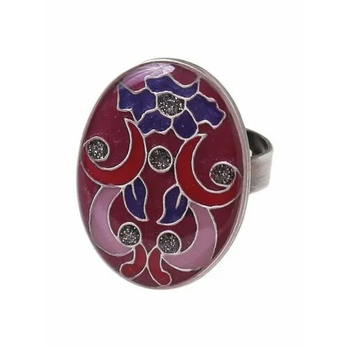 Кольцо Clara Bijoux, размер 17.5, фиолетовый