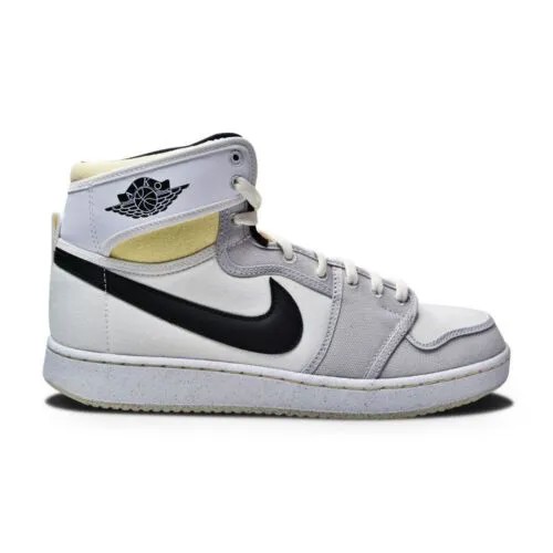 Мужские кроссовки Nike Air Jordan 1 KO — DO5047 100 — белые, черные, серые, с туманным парусом