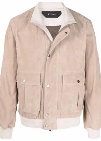 Ermenegildo Zegna бомбер с карманами