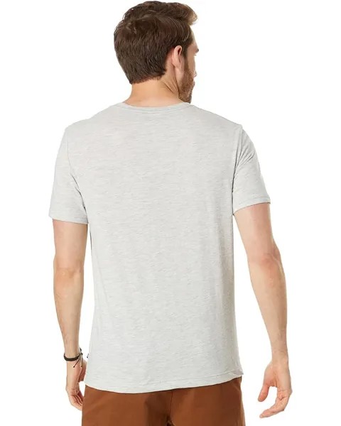 Футболка Nautica Sustainably Crafted Modern Maritime Graphic T-Shirt, цвет Grey Heather