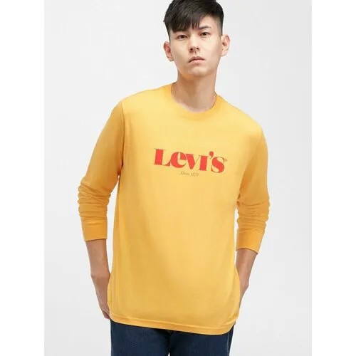 Лонгслив Levi's, размер S, желтый