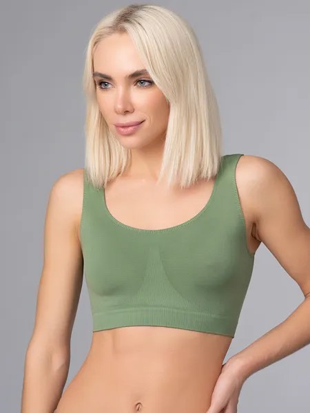 Топ женский Giulia TOP CLASSIC зеленый S/M