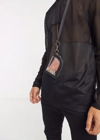 Кошелек на шею ASOS DESIGN-Очистить