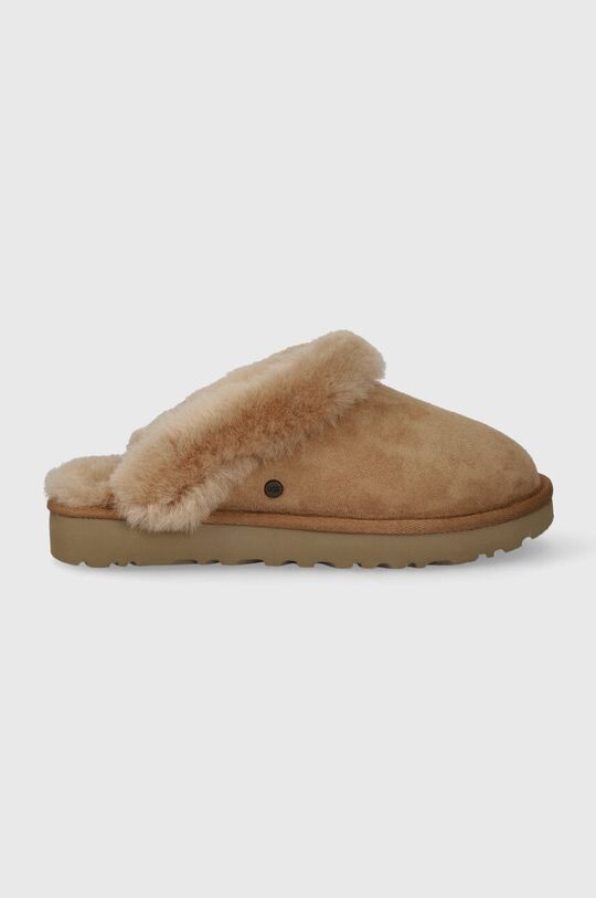 Замшевые тапочки W CLASSIC SLIPPER II Ugg, коричневый