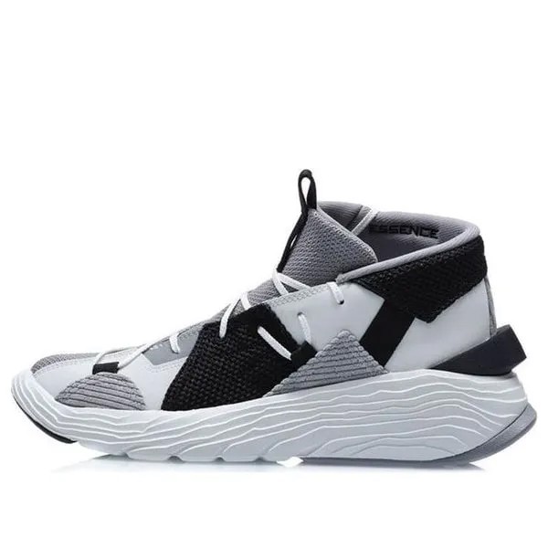 Кроссовки кунг-фу зимняя спортивная обувь Li-Ning, серый