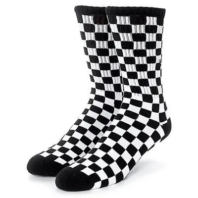 Мужские носки Off The Wall Vans Checkerboard (черный/белый)