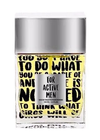 Туалетная вода Sergio Nero For Active Men, 100 мл