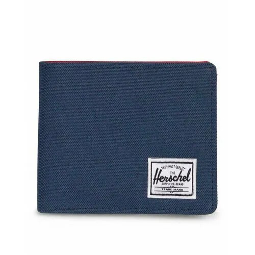 Бумажник Herschel, фактура гобелен, красный, синий