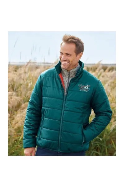 Двухцветная куртка-пуховик с водоотталкивающей пропиткой Atlas for Men, зеленый