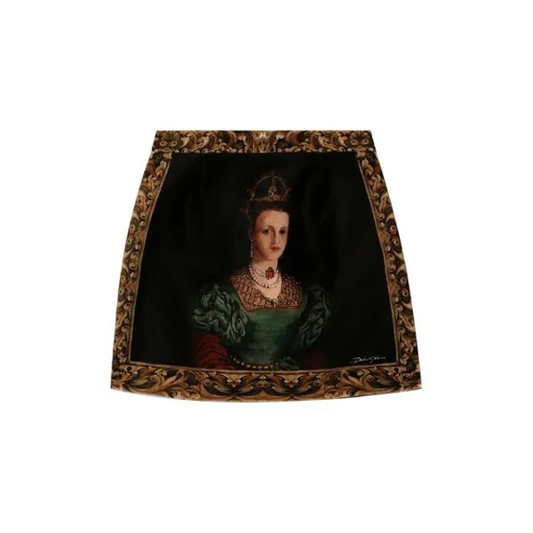 Хлопковая юбка Dolce & Gabbana