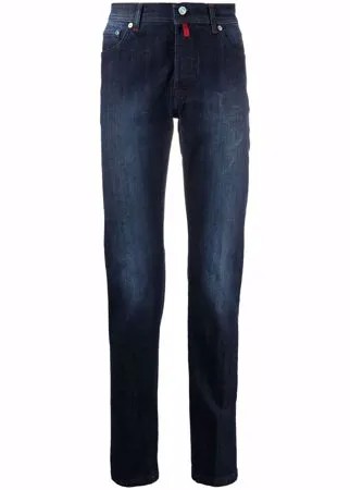 Kiton прямые джинсы средней посадки