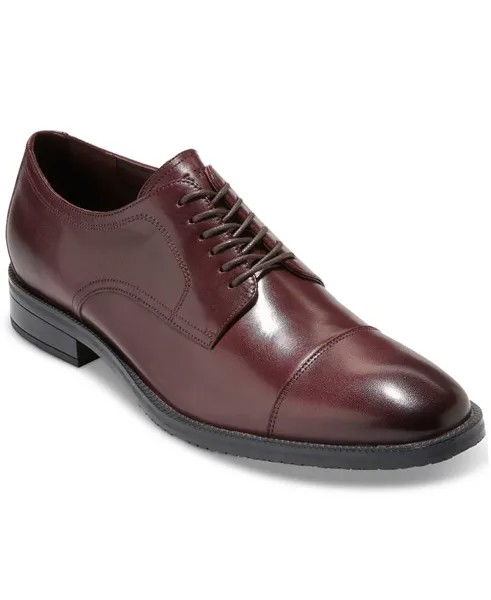 Мужские оксфорды Modern Essentials со шнуровкой и закрытым носком Cole Haan, красный