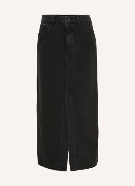 Джинсовая юбка макси Marc O'Polo Denim, черный