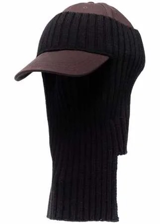 Givenchy кепка с вязаной вставкой