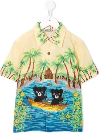 Miki House рубашка с медведями