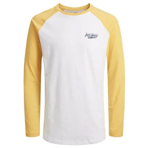 Лонгслив Jack & Jones 12139926 размер 48/M, желтый