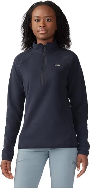 Куртка Microchill 1/4 Zip Pullover Mountain Hardwear, черный