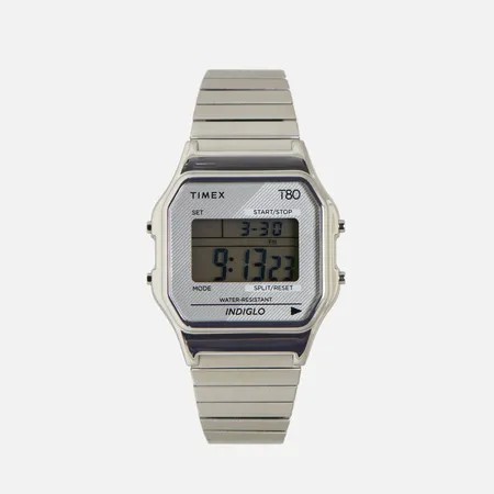 Наручные часы Timex T80 Expansion, цвет серебряный