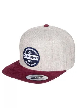 Кепка-бейсболка QUIKSILVER Firm Chowder Medium Grey Heather