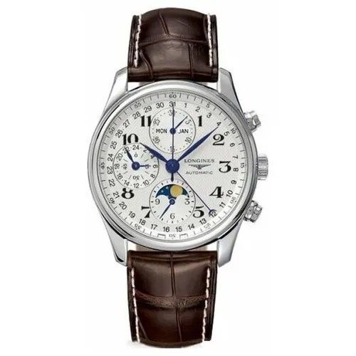 Наручные часы LONGINES The Longines Master Collection, белый, серебряный