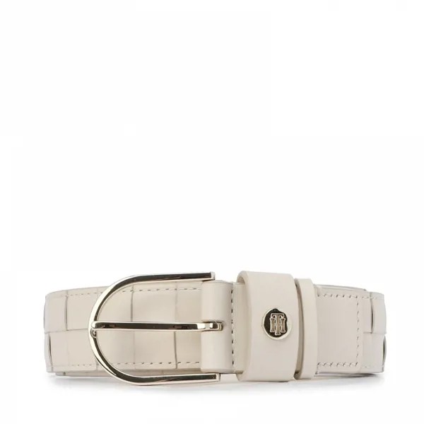 Ремень женский Tommy Hilfiger AW0AW10072 светло-бежевый, 100 см
