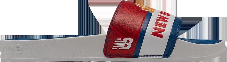 Сандалии New Balance David Sunflower Seeds x 200 Slides 'Red Blue', красный