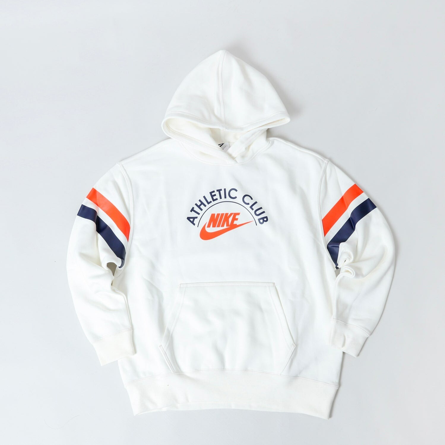 Худи Nike Athletic Club, белый/оранжевый/синий