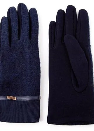 Перчатки женские Finn Flare, цвет: темно-синий A20-11312_101, размер: 7