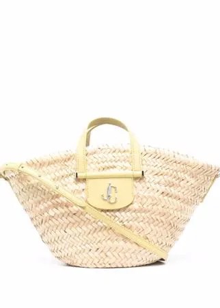 Jimmy Choo сумка-тоут Macy из рафии