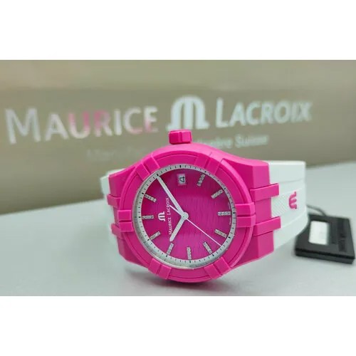 Наручные часы Maurice Lacroix AI2008-FFFF1-3A0-0, розовый, фуксия