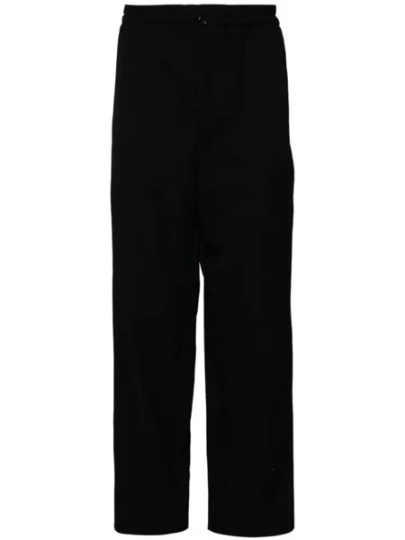 Comme des Garçons Homme Deux шерстяные зауженные брюки, черный