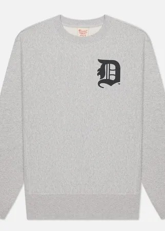 Мужская толстовка Champion Reverse Weave Detroit Tigers Crew Neck, цвет серый, размер L