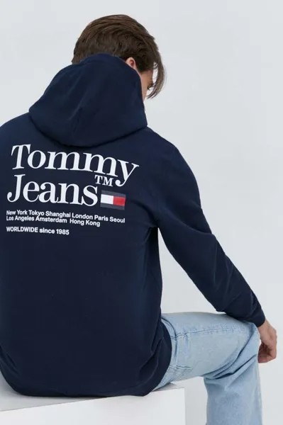 Фуфайка Tommy Jeans, темно-синий