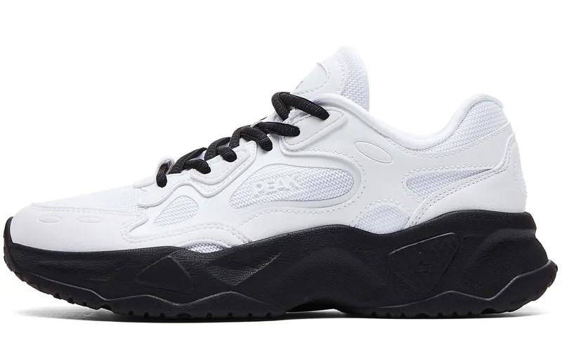 Кроссовки PEAK Lifestyle Shoes Women's Low-top White/Black, белый