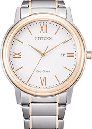 Японские наручные  мужские часы Citizen AW1676-86A. Коллекция Eco-Drive