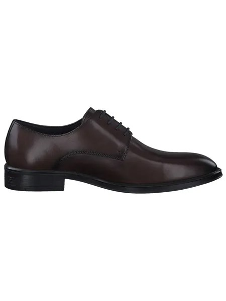 Туфли на шнуровке s.Oliver Leder, коричневый