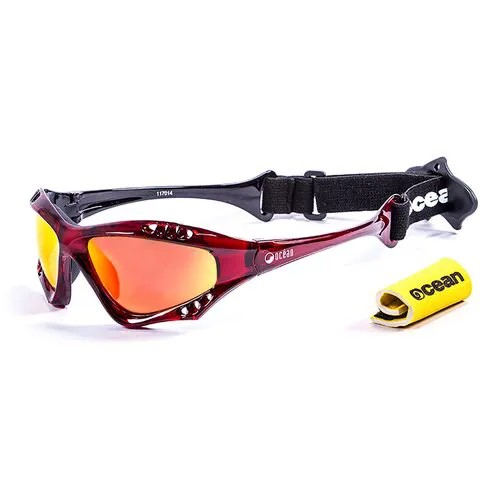 Солнцезащитные очки OCEAN OCEAN Australia Transparent Red / Revo Orange Polarized lenses, красный