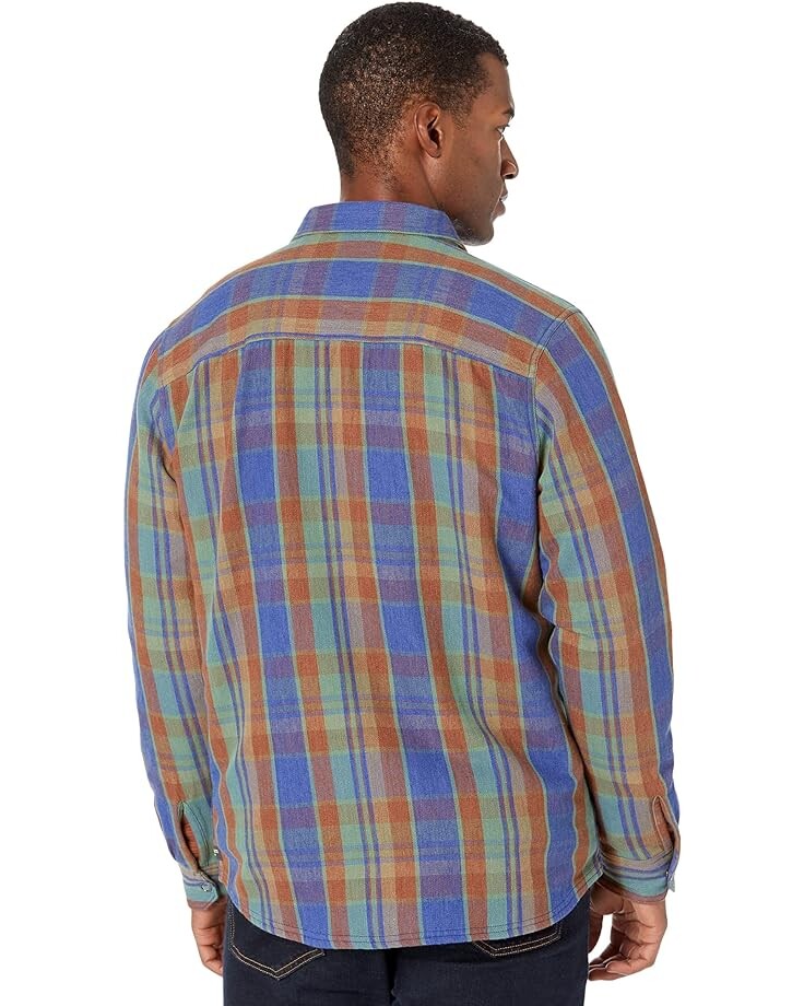 Рубашка Toad&Co Over and Out Reversible Long Sleeve Shirt, цвет Silver Pine