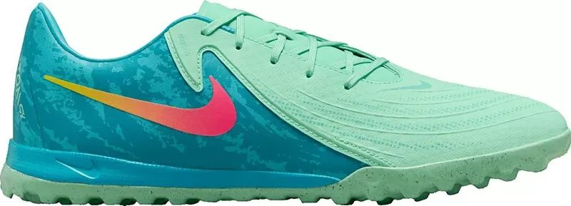 Футбольные бутсы для газона Nike Phantom GX 2 Academy LV8, зеленый/черный