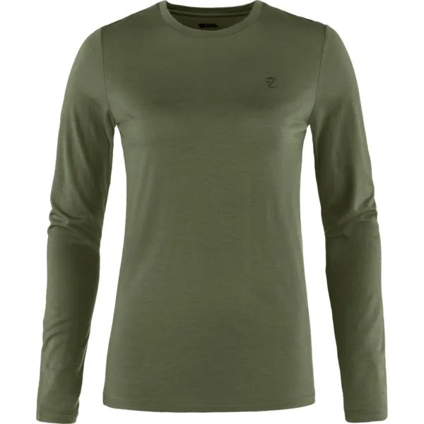 Лонгслив Fjällräven, цвет Laurel Green
