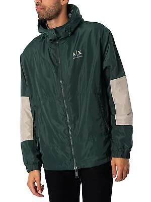 Мужская двусторонняя куртка Armani Exchange, зеленая
