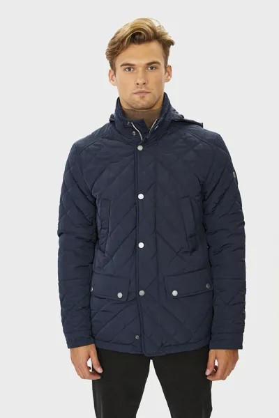 Куртка мужская Baon B531502 синяя 4XL