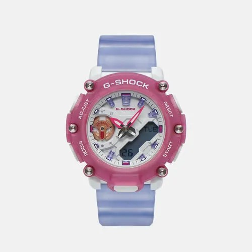 Наручные часы CASIO G-Shock, фиолетовый, белый