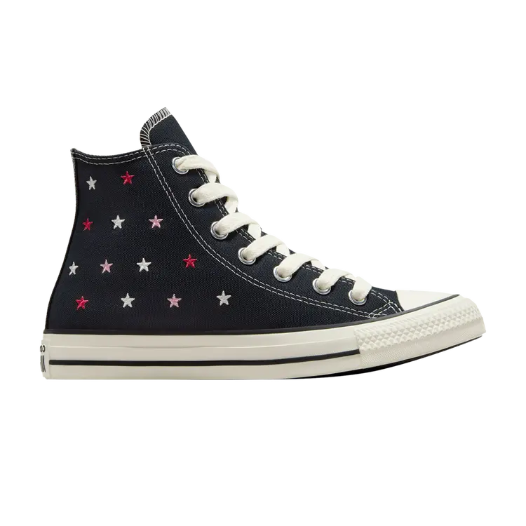 Кроссовки Chuck Taylor All Star High, цвет Embroidered Stars - Total Eclipse