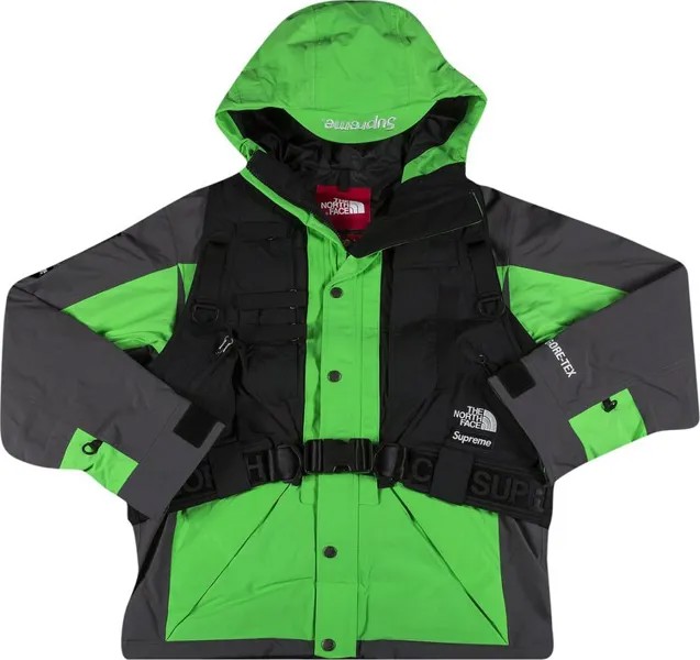 Куртка Supreme x The North Face RTG Jacket + Vest 'Bright Green', зеленый
