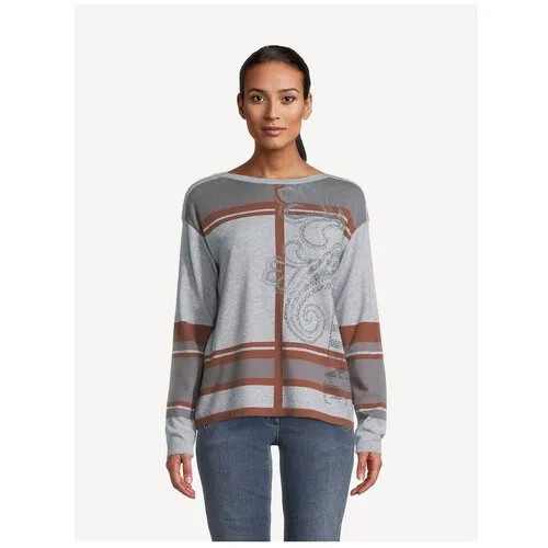 Пуловер женский, BETTY BARCLAY, модель: 5566/2669, цвет: серый, размер: 42