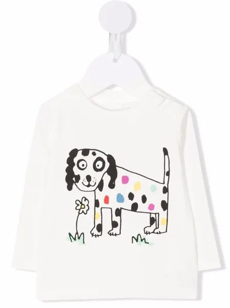 Stella McCartney Kids футболка с принтом